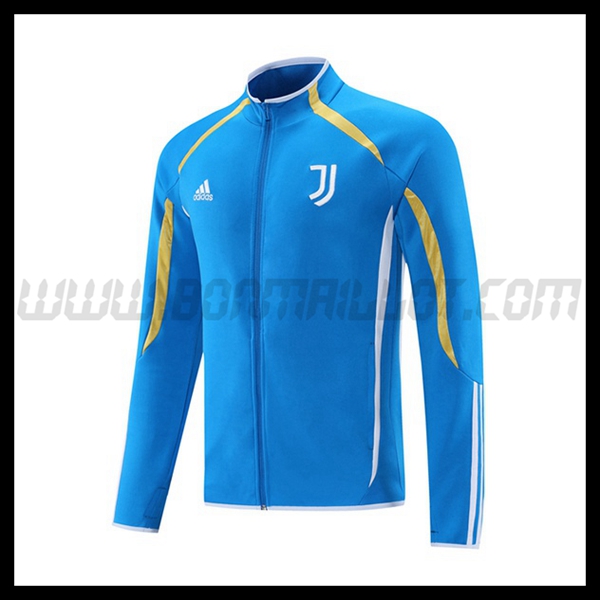 Veste Foot Juventus Bleu/Jaune 2021 2022