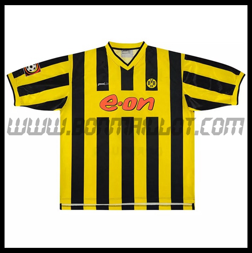 Maillot Foot Dortmund BVB Retro Domicile 2000/2002