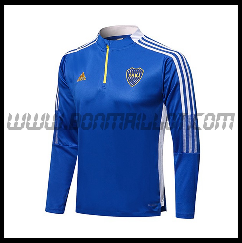 Sweatshirt Training Boca Juniors Bleu/Blanc 2021 2022
