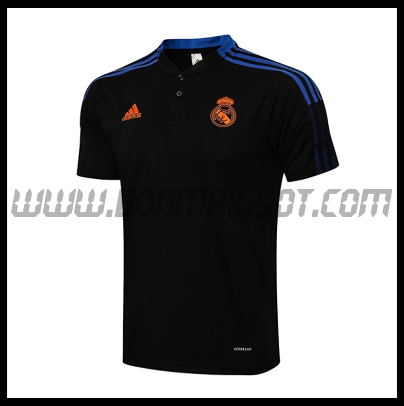 Polo Foot Real Madrid Noir 2021 2022