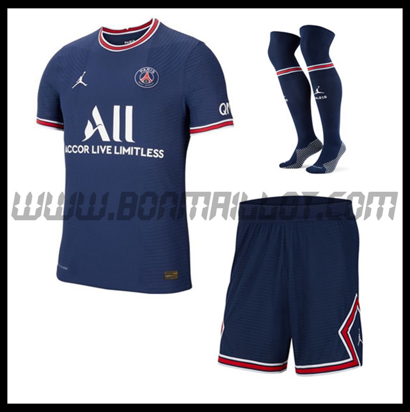 Ensemble Maillot PSG Jordan Domicile (Short + Chaussettes) 2021 2022