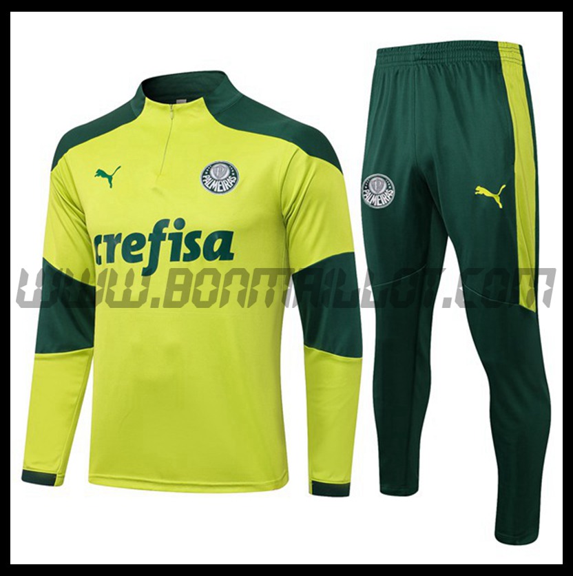 Ensemble Survetement Foot Palmeiras Vert 2021 2022