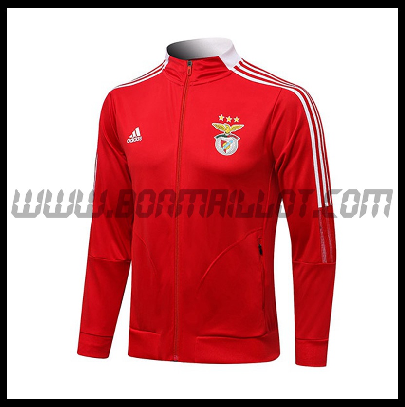 Veste Foot S.L Benfica Rouge/Blanc 2021 2022