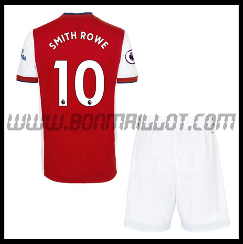 Ensemble Maillot FC Arsenal Enfant Emile Smith Rowe 10 Domicile 2021 2022