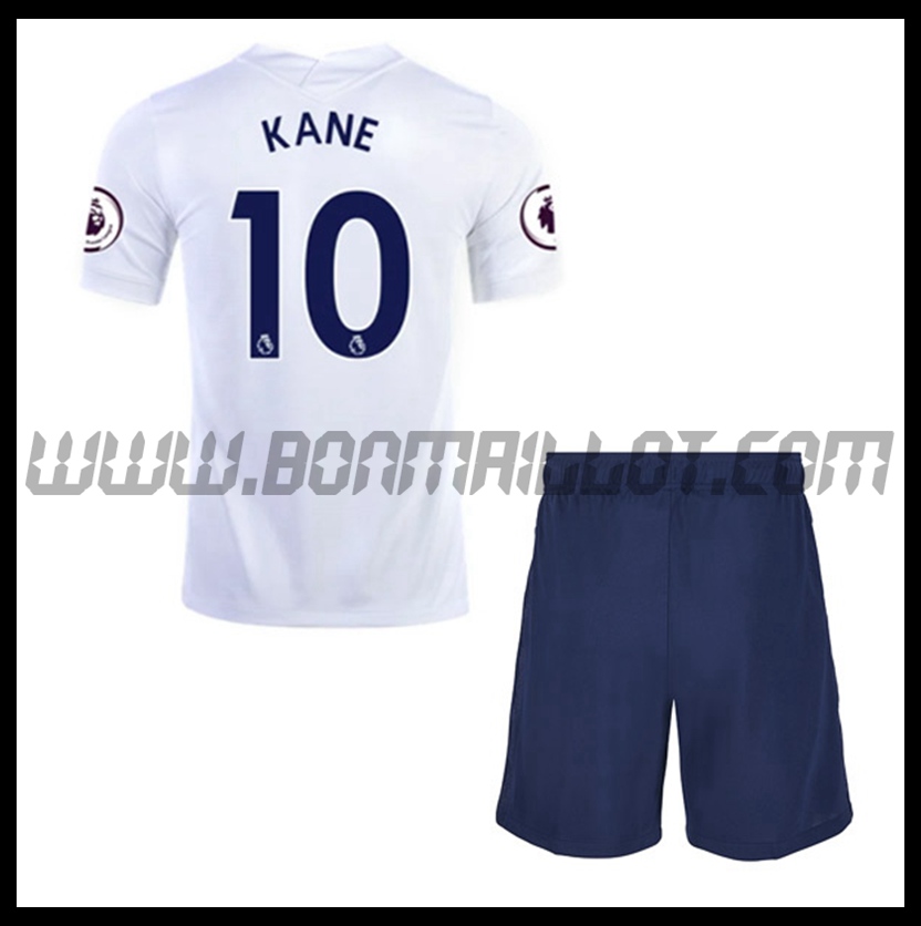 Ensemble Maillot Tottenham Hotspur Enfant Harry Kane 10 Domicile 2021 2022