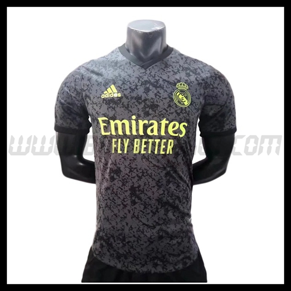 Training T-Shirts Real Madrid Noir/Gris 2021 2022
