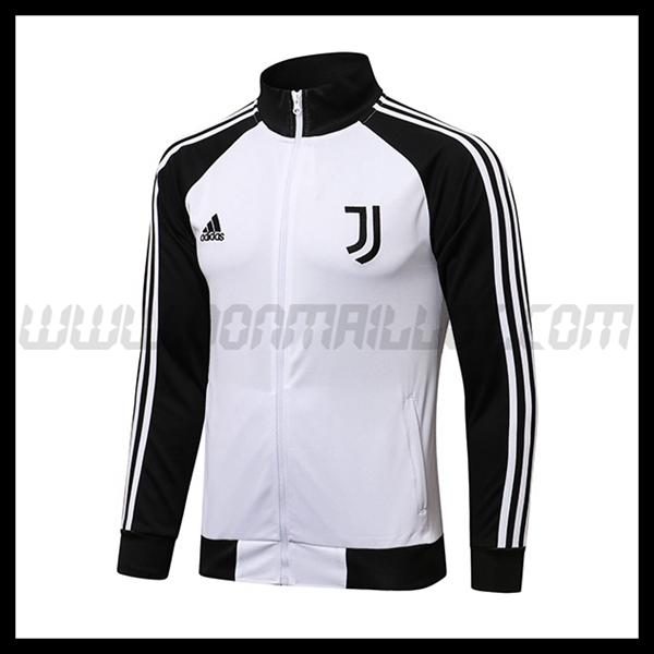 Veste Foot Juventus Blanc/Noir 2021 2022