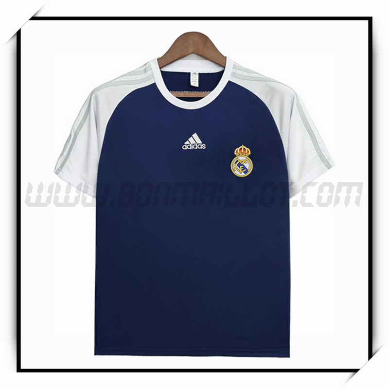 Training T-Shirts Real Madrid Blanc/Bleu 2022 2023