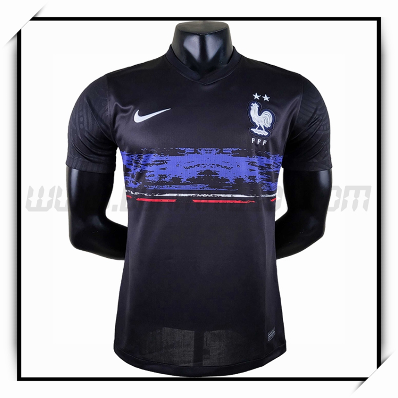 Maillot Equipe Foot France Concept Noir 2022 2023