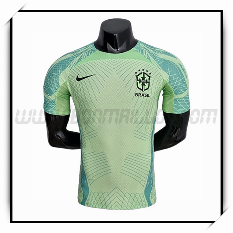 Training T-Shirts Brésil Player Version Vert 2022 2023