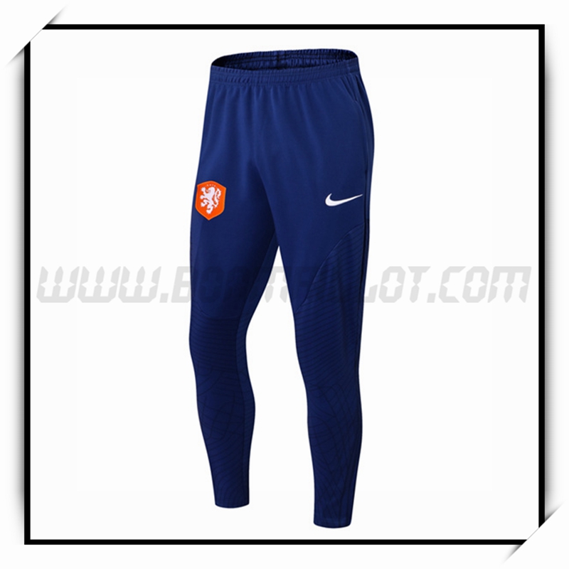 Pantalon Foot Pays-Bas Bleu 2022 2023