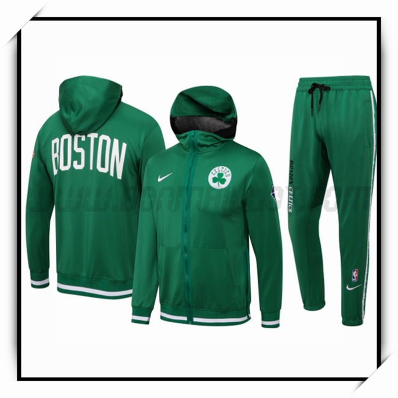 Ensemble Survetement Foot Boston Celticsa Vert 2022