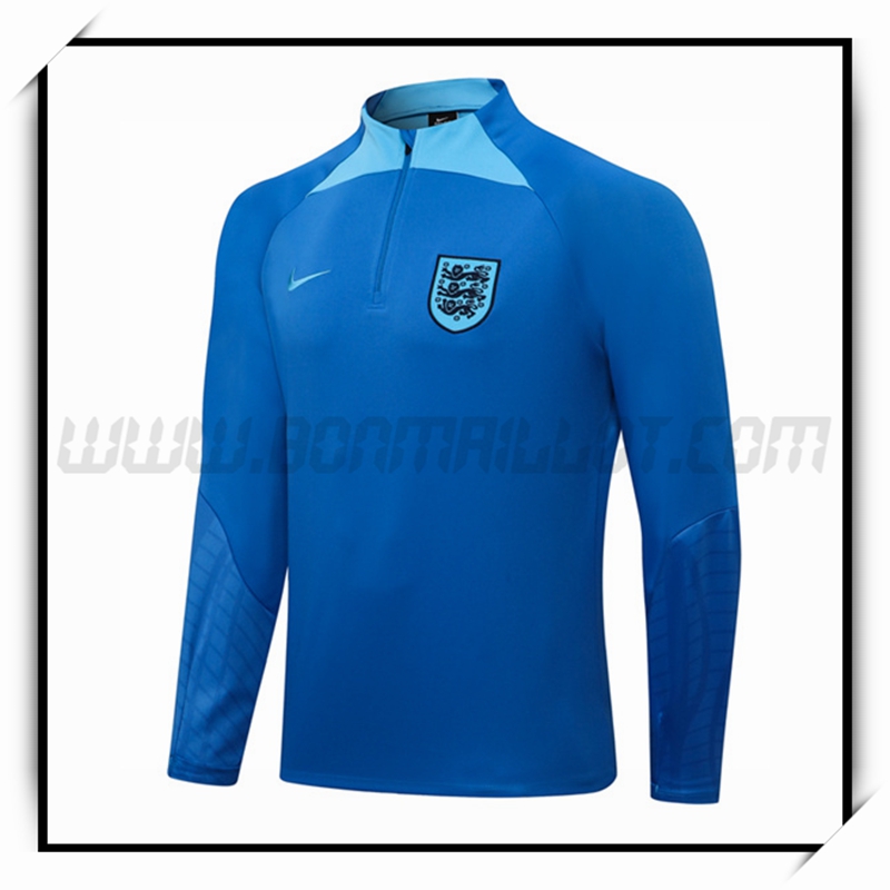 Sweatshirt Training Angleterre Bleu 2022 2023