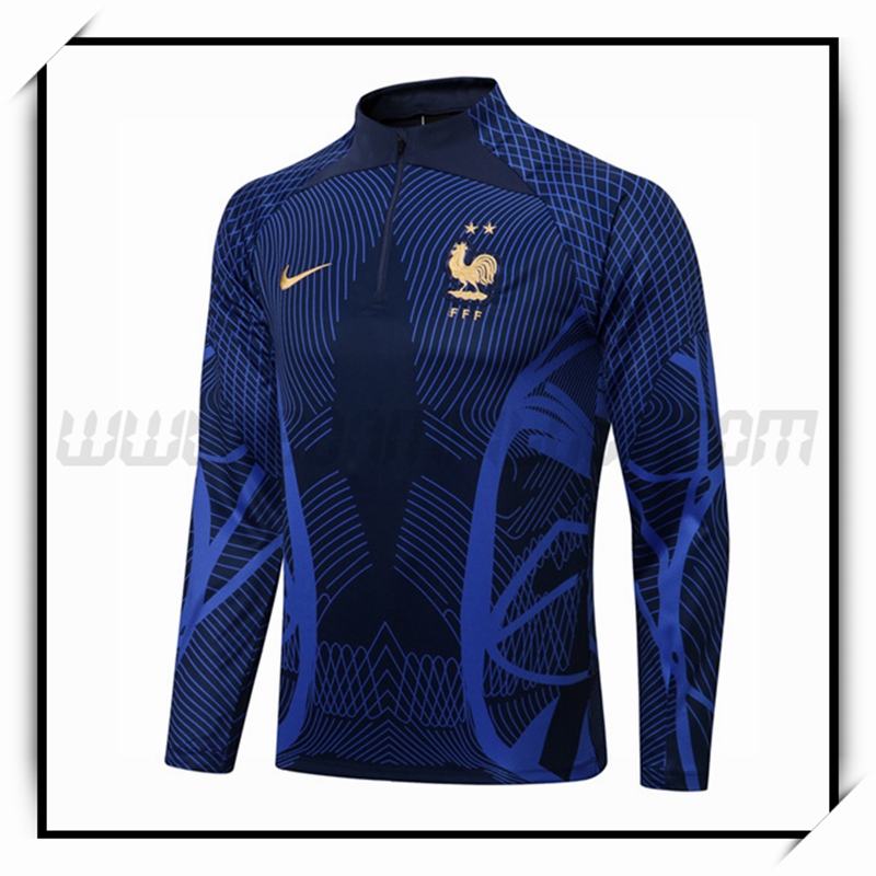 Sweatshirt Training France Bleu 2022 2023