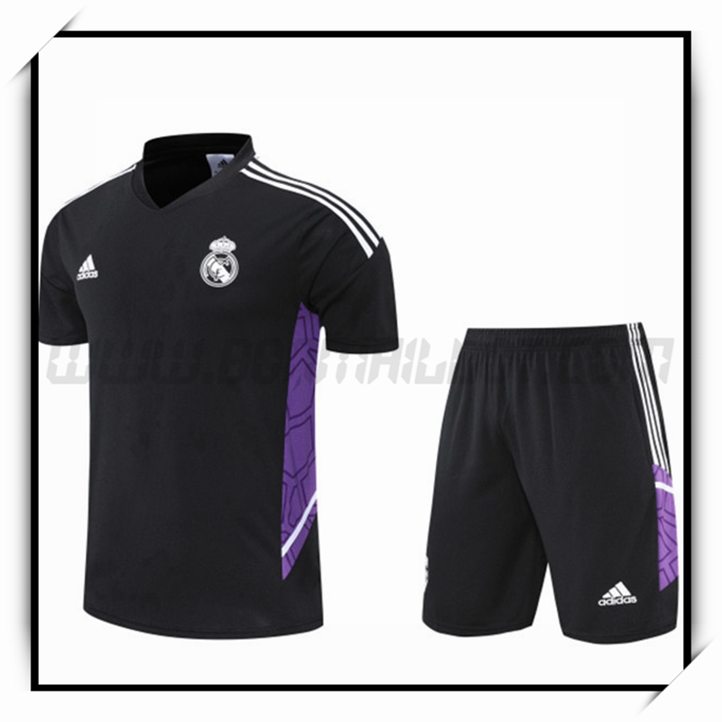 Ensemble Training T-Shirts Real Madrid + Shorts Blanc 2022 2023
