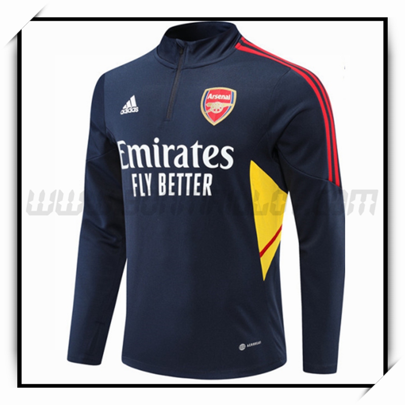 Sweatshirt Training Arsenal Bleu Marine 2022 2023