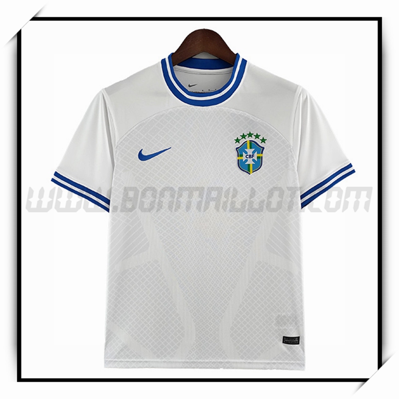 Training T-Shirts Brésil Blanc 2022 2023