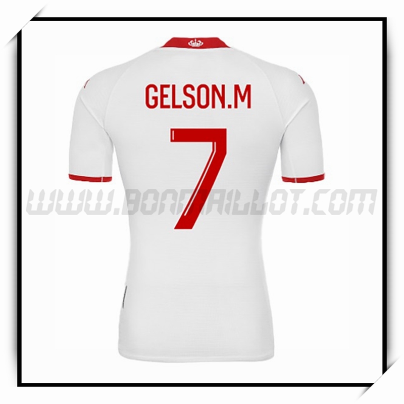 Maillot Foot AS Monaco GELSON.M #7 Domicile 2022 2023