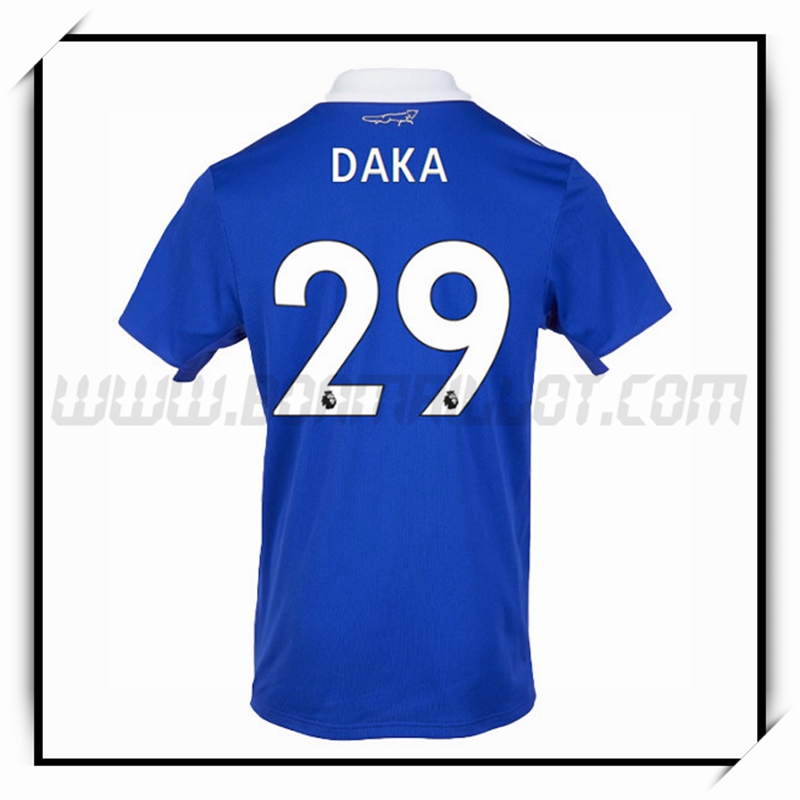 Maillot Foot Leicester City DAKA #29 Domicile 2022 2023