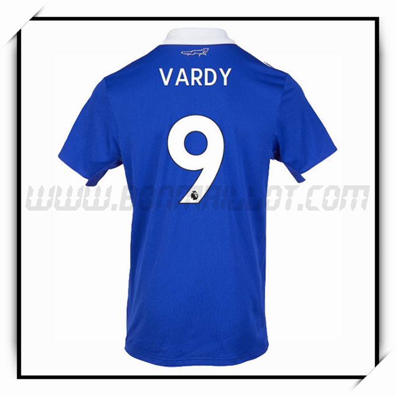 Maillot Foot Leicester City VARDY #9 Domicile 2022 2023