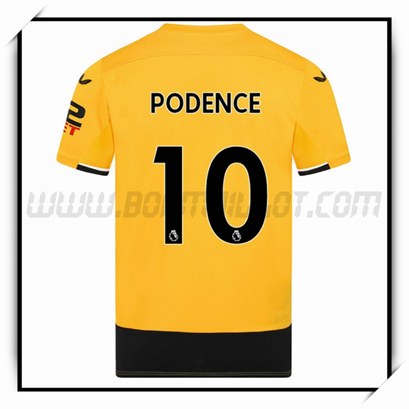 Maillot Foot Wolves PODENCE #10 Domicile 2022 2023