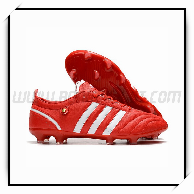 Adidas Chaussures de Foot Adipure FG Rouge