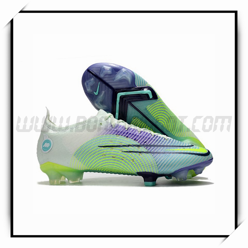 Nike Chaussures de Foot Mercurial Dream Speed Vapor 14 Elite FG Vert/Pourpre