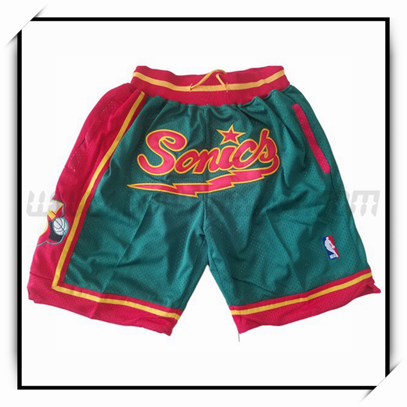 Shorts NBA Seattle Supersonics Vert