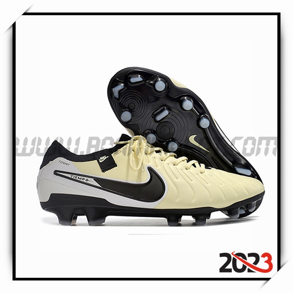 nike tiempo jaune